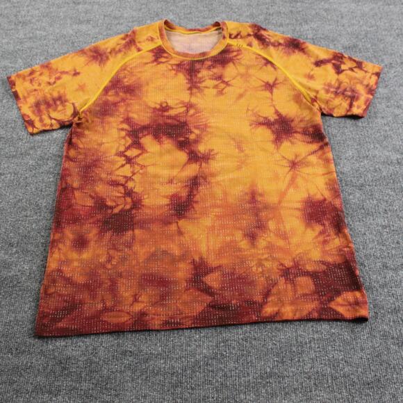 Lululemon Shirt Men Extra Large Metal Vent Tech T 2.0 Marble Dye Gym Workout - Picture 1 of 9
